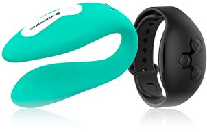 WEARWATCH - DUAL Technology Vibrator WATCHME Aquamarine/Jet