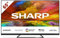 SHARP 65EQ3EA Android TV 164 cm (65 Zoll) 4K Ultra HD Android TV (Smart TV ohne Rahmen, Dolby Atmos, Quantum Dot, Harman Kardon) [Modelljahr 2022] [Energieklasse G]
