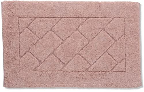 Casatessile Tappeto da Bagno Antiscivolo MEGANEMATS - Rosa Antico, 60x100 cm.