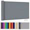 Lingle888 Balkon Sichtschutz PB2 PES blickdichte Balkonumspannung mit Ösen und Kabelbinder 8 Tage geliefert - in div.20 Größen & 14 Farben 420D(Grau,1x2m)