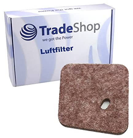 Trade-Shop Air Filter Fleece for Stihl Hedge Trimmers Thread Cutter Edge Cutter Brush Cutter Combination Device Garden Tool Replaces 4140-124-2800