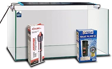 Acuario URNA Cristal SIN Marco 60 L. Kit Completo (P.50)