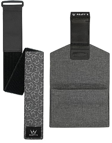 Peaty's HoldFast Trail Tool Wrap - Fahrrad Rahmentasche für Trail-Essentials, Wasserdichte Fahrrad Werkzeugtasche mit reflektierendem Aufdruck, Sichere Aufbewahrung, Fahrradtasche Klein, MTB Zubehör