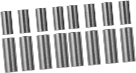 Gatuida 2sets Muttern Gewinde Hülse Stangen Edelstahl Runde Kupplung Sortimente Schraube 8 Stücke * 2