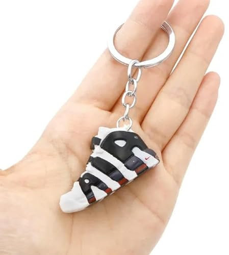 YLCYDLYU Schlüsselanhänger Sportschuh Keychain Fun Basketball Schuh Keychain Diy Finger Skateboard Accessoires Kindergeschenk-24
