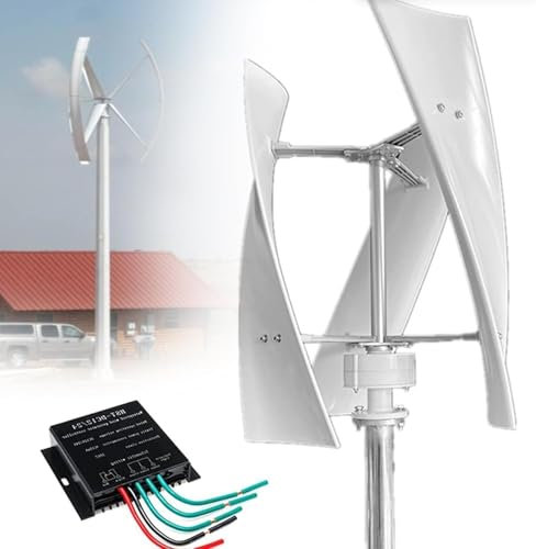 XINRISHENG 220v, Turbina eolica Turbina eolica ad ASSE Verticale Kit generatore Eolico Portatile 3 Pale 3kw Energia silenziosa