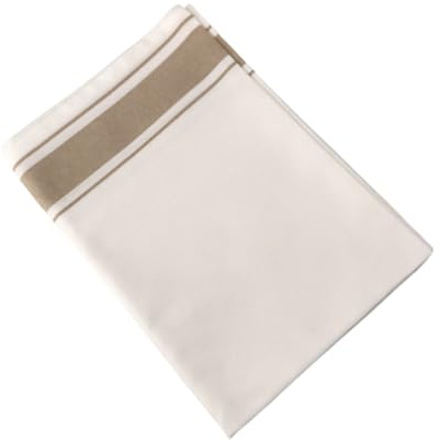 Serviettenstoff 10 Stücke Baumwolltasse Wischtuch 50X70 cm Hotel Restaurant Stoffserviette Rechteckig Gewebt - Braun