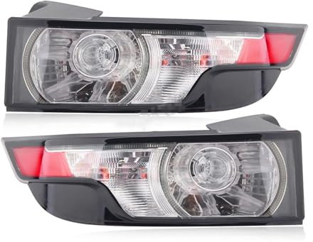 FGAITH Auto Heckleuchte Rücklicht Rückleuchte für L-and Range Rover Evoque L538 2011-2015, Ersatz Auto Rücklicht Montage Rücklichter Rückleuchten Auto Zubehör