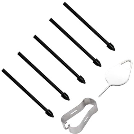 5pcs S Pen Set Penna Pennini per Samsung Galaxy Tab S9/ S9 FE/ S9 FE+/S9 Ultra/ S9+ /Tab S8 / Tab S8+ Plus/Tab S8 Ultra/Tab S7 / S7+ Plus / S7 FE/Tab S6 / S6 5G / S6 LitePenna di Controllo Preciso Pu