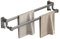 Barres De Serviette Double, Porte Serviettes Mural, Rail pour Serviette De Bain, Porte Serviette pour Salle De Bain Et Toilette, Gain De Place(80CM/31.5 in)