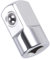 TA-VIGOR 1/4 Inch Drive (F) x 1/2 Inch (M) Socket Adapter, Chrome Vanadium Steel Reducer with Ball Detent, 1/4 to 1/2 Adapter for Ratchets and Hand Tools