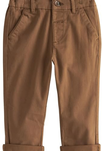 NEXT Jungen Chinohose mit Stretch Ginger Tan 98-104
