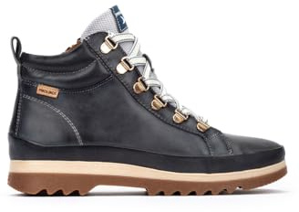 Pikolinos Vigo Leather Sneakers for Women, Ocean, 7-7.5 UK