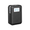 Silicone Protective Case for Anker Nano 45W 10000mAh Power Bank – Slim Shockproof Cover with Heat Dissipation – Black, Gray, Pink (Black)