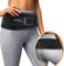 Vriksasana Unisex Sacroiliac Hüftgürtel lindert Ischias, Becken, Untere Rücken, Bein und sakrale Nervenschmerzen verursacht durch SI-Gelenk-Dysfunktion (L, Schwarz)
