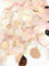 Konfetti rosegold mehrfarbig, 2,5cm rund, 30g, 1500 Stück – Party-Dekoration für Geburtstag, Hochzeit, Baby-Shower, Silvester