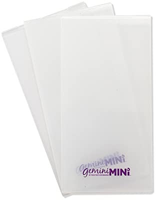 Gemini Mini Machine Accessories-Plastic Folder-3 Pack, 6 x 3