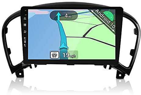 YUNTX Android 14 Autoradio con navi para Nissan Juke/ YF15 Infiniti ESQ (2010-2017)-Incorporado CarPlay/Android Auto/GPS-IPS 2.5D 9 Pantalla-Dab/Bluetooth 5.0/Control del Volante/USB/WiFi/MirrorLink