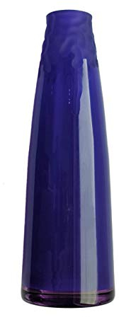 Jozefina Art Factory, handgefertigte, mundgeblasene künstlerische Glasvase, wie Murano-Stil, Gracile Vase AZ56, 30 cm