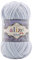Alize 5 x 100 g Velluto Wolle 500 Gramm super Bulky Chenillegarn,Kuschelweich 100g, Kissen Babydecke etc (grau 416)