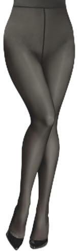 KEAIDO Collants Chauds transparents Femmes Faux Collants d'hiver en Molleton Translucide Leggings, Taille Unique (Gris, 220g)