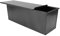 Moule à Pain AntiadhéSif Avec Couvercle, BoîTe à Pain Rectangulaire En Fer-Blanc, Plat De Cuisson Pour Box Et Toast, 5 Trous, 33 X 12,3 X 11 Cm, Noir, 750g