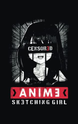 Anime Sketching Girl: A 100-page Anime Sketchbook For Drawing Manga Artists & Drawing Fans.