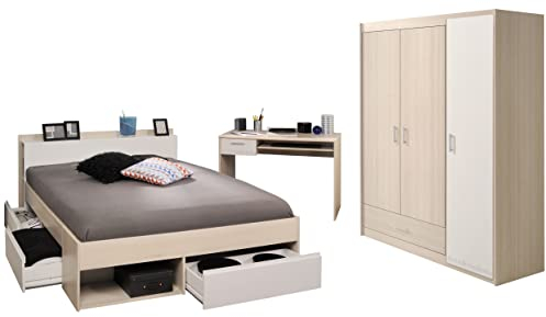 Parisot Schlafzimmer-Set Most 74 Akazie-Weiß