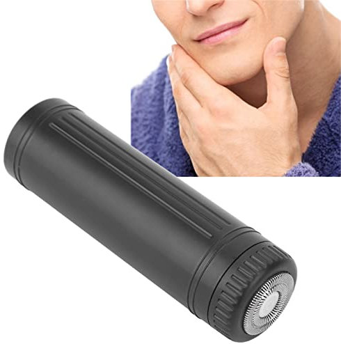 Dioche Elektrorasierer für Männer - Taschenformat, Elektrischer Trimmer, Wiederaufladbarer USB-Rasierer, Waschbar, Nass & Trocken, Bartrasur & Trimmen, Pflegewerkzeug, Tragbarer Rasierer - Schwarz