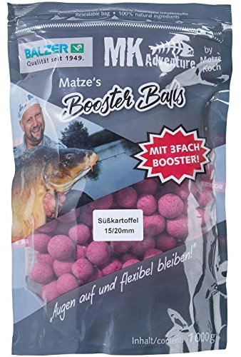Balzer MK Booster Balls Süßkartoffel pink 15 und 20mm 1kg
