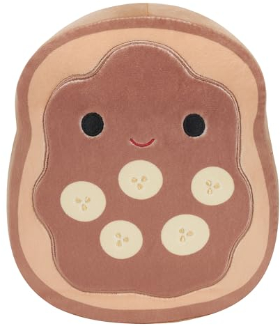 Squishmallows Original Danilo Chocolate Banana Toast, 20,3 cm, offizielles Jazwares-Plüschtier
