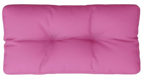vidaXL Palettenkissen Rosa 70x40x12 cm Stoff