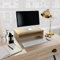 CKioict TV möbel DVD Schrank Wohnzimmer Möbel Monitorständer Sonoma-Eiche 42x24x13 cm HolzwerkstoffFür Wohnzimmer und Esszimmer