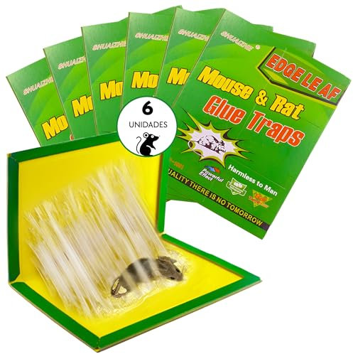 Trampa Adhesiva para Ratas Y Ratones (6)