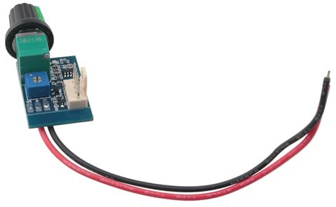 ZCZQC Contrôleur de vitesse de ventilateur PWM manuel à 4 fils Rouge/noir Double fil avec interrupteur Réduction du bruit Cordon 3P pour PC CPU Châssis Ventilateurs avec boutons