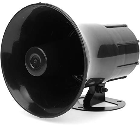 Universal Auto Alarm Hupe Warnung Sirene 3-Ton Sound Auto Megaphon Lautsprecher 115dB 50W