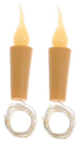 BCOATH 2 Stück 1 Partylichter Goblincore-Raumdekoration Bühnenbeleuchtung Mini-Kerze schlafzimmer beleuchtung hochzeitsdeko kerzen kronleuchter hängende Lichter Gartenbeleuchtung Abs