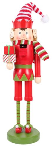 Alipis Christmas Nutcracker Ornaments, Mini Figure Christmas Nutcracker Soldier Puppet Pendant, King Statue Hanging Ornaments for Traditional Party Decorations Table Top Ornaments