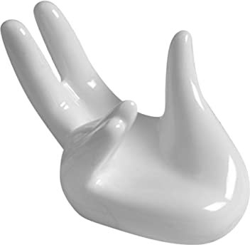 Holibanna Keramik-handornament – ​​schmuck-requisite Elegant Und Ideal Für Fotografie Schreibtischdekoration