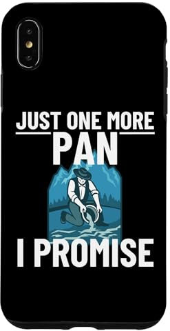 Carcasa para iPhone XS Max Solo una sartén más, prometo, divertida colada de oro