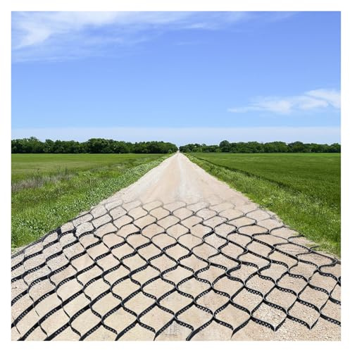 Waben Kies Pfad Gitter - Kunststoff Geo Grid Auffahrt Pflastersteine zur Stabilisierung von Kies in Landschaftsbau, Gehwegen, Wegen, Gärten und Hängen