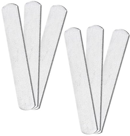 Toyvian 6 Pcs Weighted Vest Plate Inserts for Strength Training Electroplated Steel Bodybuilding Accessory for Running and Workout Versatility