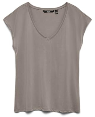 VERO MODA Damen VMFILLI SS V-NECK Tee GA NOOS 10247666