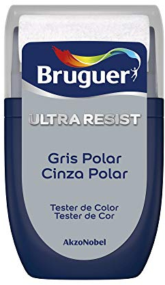 Bruguer Tester ULTRA RESIST Pintura para paredes ultra lavable Gris Polar