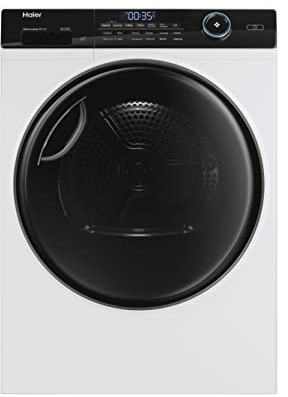 Haier HD90 A3959 Serie 959, Asciugatrice Wi-Fi, 9kg a Pompa di Calore, Carica Frontale, Tecnologia micro vapore I-Refresh, Connettività Wi-FI, Libera Installazione, 59.5 * 67.5 * 84.5, Classe A+++