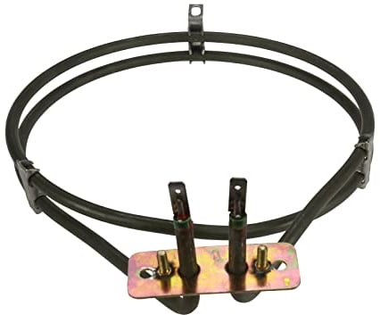 Masterpart Fan Oven Heating Element Compatible With AEG 30480B-D-GB, 30480B-W-GB, 3050B-D-GB, 3050B-W-GB Competence 2000W Circular Cooker 2 Turn Heater.