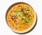 Löwenanteil - 100% Bio-Eintopf ERDNUSS CURRY - 12x 570g Glas - Proteinreiches Bio-Fertiggericht mit veganen Hühnchen & cremiger Erdnussbutter - Ohne Zuckerzusatz & Glutenfrei