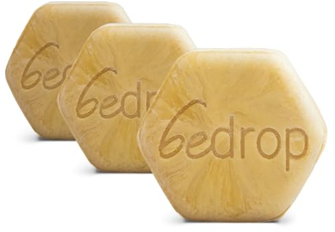 bedrop Festes Shampoo mit Gelée Royale, Manuka Honig & Propolis für brüchiges, sanftes & gesundes Haar, feste Haarseife - 65g