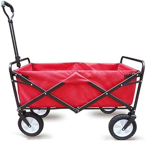 DZYHFCO Gartenwagen Schwerlast Faltbarer Gartenwagen Gartenwagen Strandwagen Faltwagen Faltwagen Handwagen Faltwagen Handwagen Klappwagen LKW Schubkarre