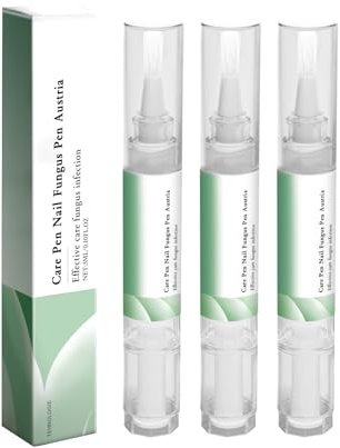3 Stück Gesundheit Nagelpflege Stift,Routine Nagel Reparatur Stift,Neu Nagelpilz Stift,für Gepflegte Fingernägel Fußnägel mit Aloe Vera, Teebaumöl, Vitamin E,Nagelwachstum FöRdern